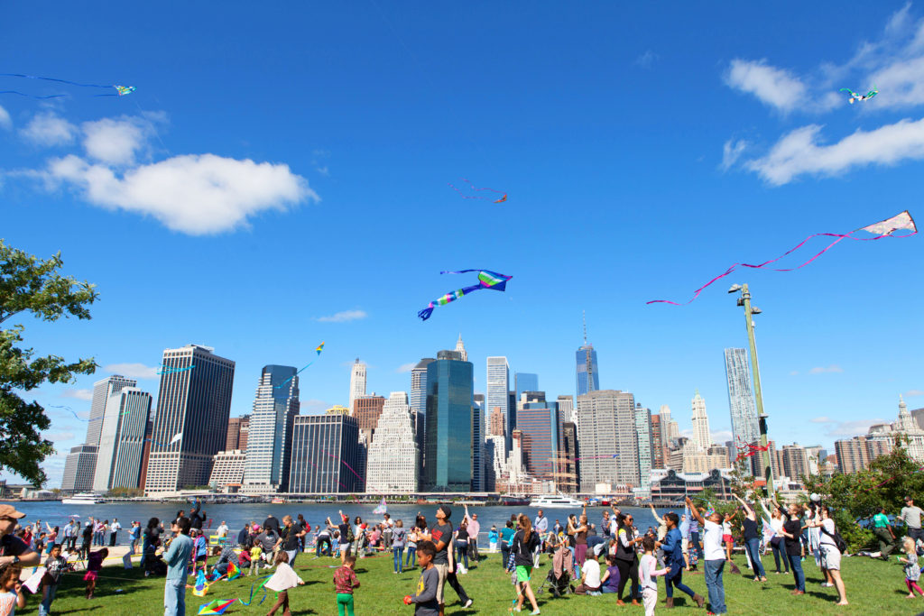 Lift Off: A Waterfront Kite Festival at Pier 1 in Brooklyn