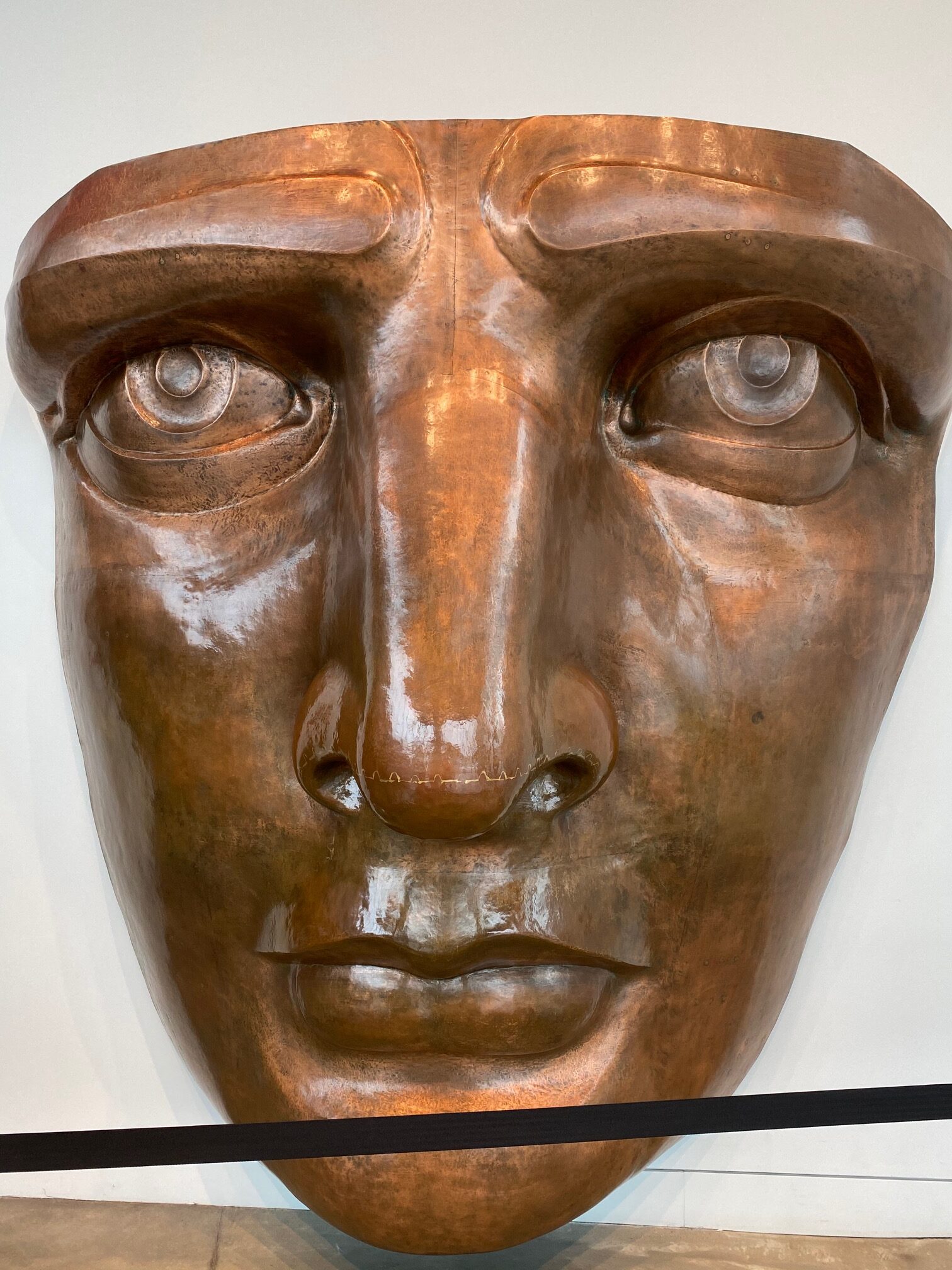 replica of statue of liberty's face