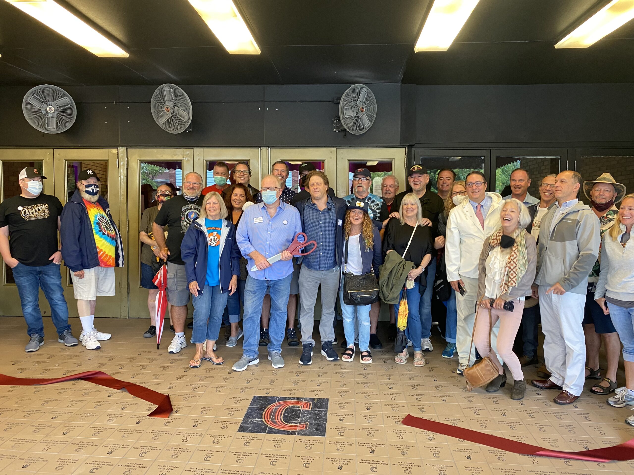 re-opening of the cap