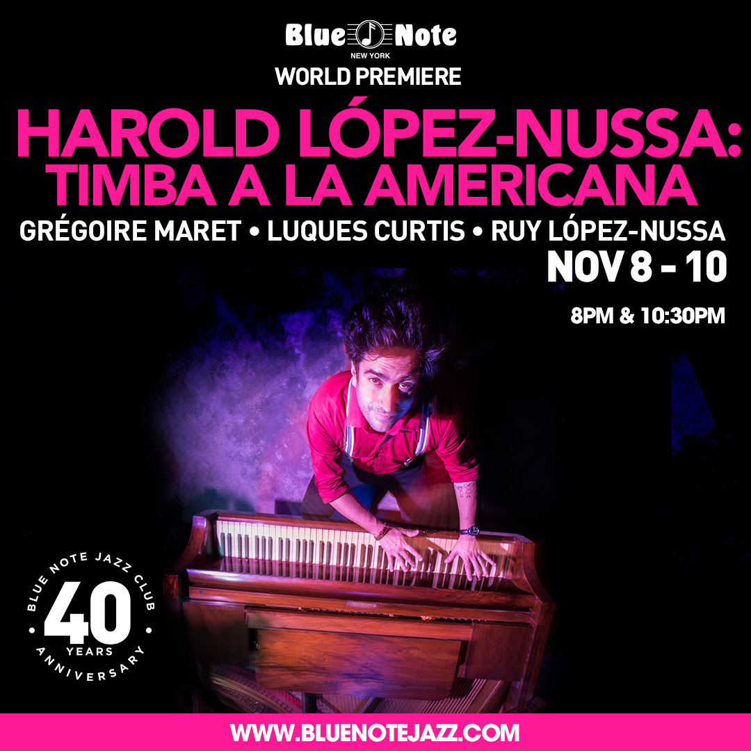 Cuban Pianist Harold López-Nussa at the Blue Note Jazz Club